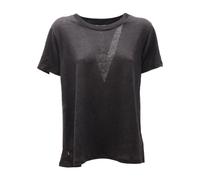 Woolrich - Maglia Mista Lino Cotone Nero - - Tops - Donna - Nero - S