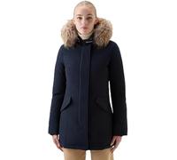 WOOLRICH Parka Arctic di Lusso Donna con Pelliccia Staccabile Blu, turchese, XS