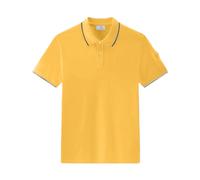 Woolrich - Polo Casual a Righe a Contrasto - - Tops - Uomo - Giallo - S