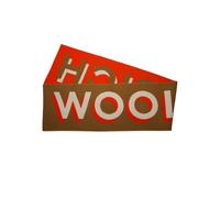 Woolrich Sciarpa 'Big Logo' marrone Uomo - Accessori - Sciarpe e foulard Woolrich One Size