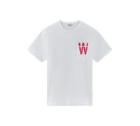 Woolrich Uomo T-shirt manica corta Bianco