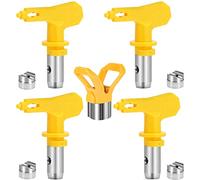 WOOLUCK® Ugello Di Punta Dello Spruzzo Dell'acciaio Al Tungsteno Reversibile Per Le Pistole A Spruzzo Airless Della Vernice (Tipo 215 311 317 517)