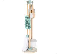 WOOMAX 49297-Woomax-set Legno 23,5 x 23,5 x 75 cm +3 a, Colore Set Pulizia, Normal, 49297