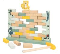 Woomax Blocchi Di Legno Zookabee Dal Gioco Di Costruzione Della Giungla
