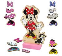 WOOMAX Disney jgo Abiti Legno magn 22x30 cm-Minnie, Vestidos, 48727