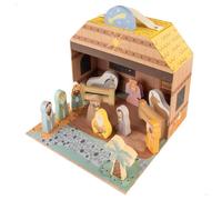 Woomax Presepe In Legno 15 Pezzi