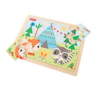 Woomax Puzzle Di Animali In Legno Fisher-price