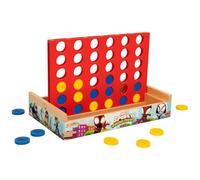 WOOMAX Spidey e i suoi sorprendenti amici 48752 - Set 4 strisce per bambini/giochi da tavolo per bambini, giocattoli educativi in legno, regali per bambini