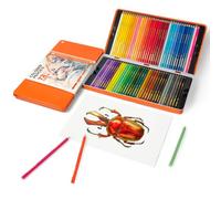 Woomer 72 Matite Colorate a Olio, Mina Morbida 3,8 mm, Resistenti alla Luce