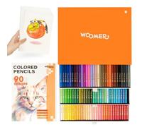 Woomer Matite colorate con fogli di esercitazione: 90 colori
