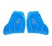 WOONEKY 1 Coperture per Ghiaccio Elastiche per Hockey e Roller per Appassionati Pattinaggio