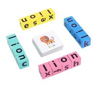 WOONEKY 1 Set Giochi Didattici per Apprendimento Alfabeto con per Ortografia e Flashcards per Sviluppare Competenze Cognitive e Interazione Genitore