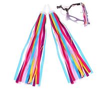 WOONEKY 1 Streamers per Manubrio Accessori Divertenti per Scooter Decorazioni per Creativi per Ciclisti