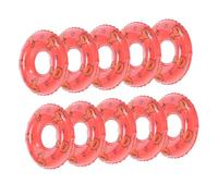 WOONEKY 10 Miniature Swim Ring Decor Tiny Swim Rings For Doll Houses Party Decorations And Photography Props Adorabili Galleggianti per Casa Miniatura e Giocattoli