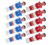 WOONEKY 10 Pezzi Di Ricambio Per Giocatori Di Calcio Balilla Mini Calcio Balilla Giocattoli Pezzi Di Ricambio Per Biliardino In Abs