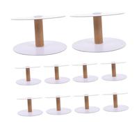 WOONEKY 10 Pezzi Spoletta Carta Smontabile per Filo da Cucito Bobina Pratica e Resistente per Lavori di Cucito Ricamo e Tessitura Spoletta Multifunzionale per Fili da Cucire