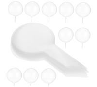 WOONEKY 100 Palloncini Bobo Trasparenti per Feste e Matrimoni Palloncini Bubble per Decorazioni Eleganti Indoor e Outdoor