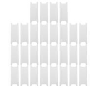 WOONEKY 100 Pezzi Organizzatore di Organizzatore del Filo di Cucito tavola da Thread da Ricamo Pannello di avvolgimento della Carta Pannello Avvolgente con Filo di Carta White