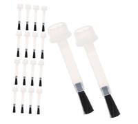 WOONEKY 100 pezzi Pennelli Sostitutivi per Gel Spazzolino Liquido per Unghie Ergonomico per Manicure e Domestico