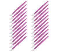 WOONEKY 100pezzi Strumenti per Unghie Spingi Cuticole Penna per Manicure Strumento Esfoliante per Cuticole Strumento per Nail Art Collezione di Strumenti per Manutenzione