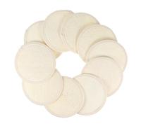 WOONEKY 10pezzi Dischetti di Luffa Naturali per Esfoliante Corpo e Schiena Morbidi e Resistenti Spazzola da Doccia Scrub per Liscia e Pulita