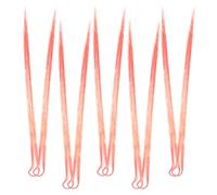 WOONEKY 10pezzi Extension per Capelli Colorati Glitterati Ciocche di Capelli Finti Metallizzati di Brillante Accessori in Filo Metallico Olografico per Ragazze e Donne che Si Vestono