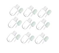 WOONEKY 10pezzi Tubetti Lucidalabbra Riutilizzabili Piccoli Contenitori Per Lip Gloss Diy Portatili e Leggeri Per Viaggi Per Rossetto Liquido Olio Labbra e Colorazioni Personalizzate