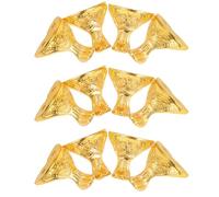 WOONEKY 12 Pezzi Protezioni Angolari in Lega di Zinco per Scatole Vintage Piedini Retro con Design Bestiale per Bauli e Gioielli Guardiani Angolari Resistenti per Mobili e Custodie