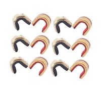 WOONEKY 12 Punti Aggancio in Metallo per Arco Clip in Rame per Arco e Ricurvo Rosso