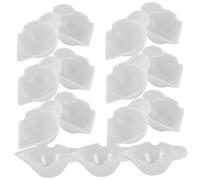 WOONEKY 15 Pezzi Silicone Mold Resin Dispensing Cups Measuring Bowls For DIY Epoxy Resin And Uv Glue Crafting Portable Color Modulation Tools