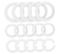 WOONEKY 15pezzi Riduttori Per Paralume Adattatori Set Per Paralume Resistente Facile Installazione Per Lampade Da Tavolo e Sospensione
