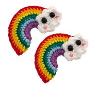 WOONEKY 1paio Spettacolari Clip Per Fatte Mano Accessori Colorati Per Decorazioni Per Uniche e Attraenti