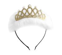WOONEKY 1pezzi Coroncina Compleanno Per Cerchietto Decorativo Shimmer Per Ragazze Accessorio Per e Compleanno