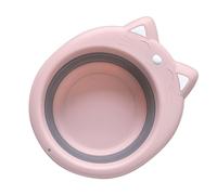 WOONEKY 1pezzi Lavabo Rosa Lavatoio Portatile Multifunzionale Per Design Animato Per e Quotidiani