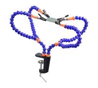 WOONEKY 1pezzi Morsa Alluminio Con Braccio Articolazioni Stazione Saldatura Multi- Per Pcb e Aerei Progetti Hobby e Da Te