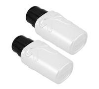 WOONEKY 2 Pezzi Bottiglie Erogatrici per Unghie con Blocco Sicuro e Dispenser Ricaricabilper Struccante e Detergente Portatile per Viaggi