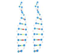 WOONEKY 2 Pezzi Kit Modelli Dna Doppia Molecolare Didattico per Scienze Biologiche e Chimica Componenti Completi per Esperimenti Genetici e Insegnamento Interattivo