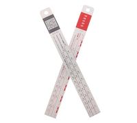 WOONEKY 2 Pezzi Set 2 Bastoncini in Acciaio Inox per Miscelazione Vernice Auto Righello Graduato, Piccoli Strumenti Precisi per Rapporto di Verniciatura, per Pittori e Applicazioni