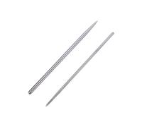 WOONEKY 2 Pezzi Strumento Argilloso Morbido in Acciaio Inossidabile Modellazione Taglio Aghi Attrezzo Ago Scultura Impasto Adulti Utensili Polimero Modello Piccolo Model Clay Tool