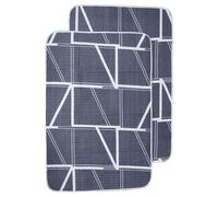 WOONEKY 2 Pezzi Tappetini Lavabili per Animali Domestici Assorbenti e Traspiranti per Cani e Gatti Materassino Addestramento Extra Large Cuscino Riutilizzabile per Cuccioli e Piccoli