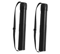 WOONEKY 2 Pezzi Tubo Portadisegni Estensibile Contenitore Regolabile e Resistente per Poster e Documenti Custodia Compatta e Portatile per Artisti e Studenti