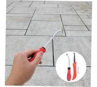 WOONEKY 2 Pezzi Utensili per Piastrelle Rimuovi Sigillante e Stucco con in Acciaio al Tungsteno Ergonomico per Pulizia Precisa Fatica Colore Casuale