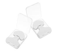 WOONEKY 2 Scatole Di Maschera Per Ponte Nasale E Mento Detergenti Per Pori Di Carta Cuscinetti Per Il Contorno Occhi Cerotti Per Punti Neri Cerotti Per Il Controllo Dei Punti Neri