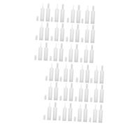 WOONEKY 2 Set Di Contagocce Per Flaconi Di Plastica Con Per Cosmetici Accessorio Per Siero Facile Applicazione Design Pratico Per Un Utilizzo Senza Sforzo Per Donne 25 Pezzi * 2