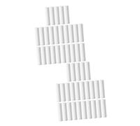 WOONEKY 2 Set Di Contenitori Per Tubetti Di Rossetto Vuoti in Plastica Bianca Da 5 G Sicuri E Convenienti 25 Pezzi * 2