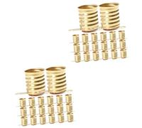 WOONEKY 2 Set Di Portalampada Per Lampade Di Prova Elettriche Attacco A Vite Per Spie Luminose 50 Pezzi*2