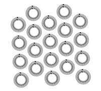 WOONEKY 20 pezzi Fasce Pettine Elastiche Nere per Capelli Cerchi Flessibili in Estensibile per Donna Gestione Veloce dei Capelli Ribelli per Sport Lavoro