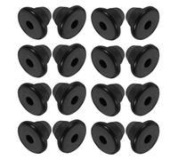 WOONEKY 20 Pezzi Floor Jack Seal Kit in gomma nera, floor jack repair plug, tenuta ermetica, resistente al calore per riparazione cric idraulici