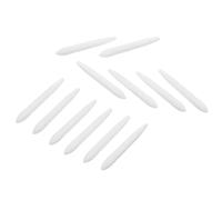 WOONEKY 20 pezzi Punte di Ricambio per Pennelli Acrilici Punte Bianche Tonde per Scrittura Permanente Resistenti e Facili da Sostituire per Disegno e Pittura