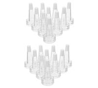 WOONEKY 200 Pezzi Con Testa A Tromba Contagocce Contagocce Punta Con Testa A Tromba Punta Flacone Accessorio